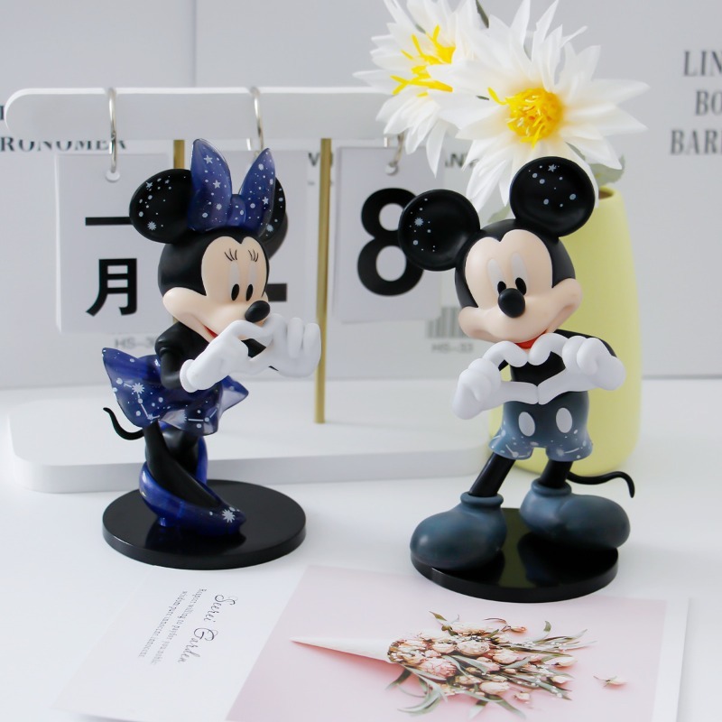 Home Decor Disney - زينة زفاف ميكي وميني، دمية ميكي