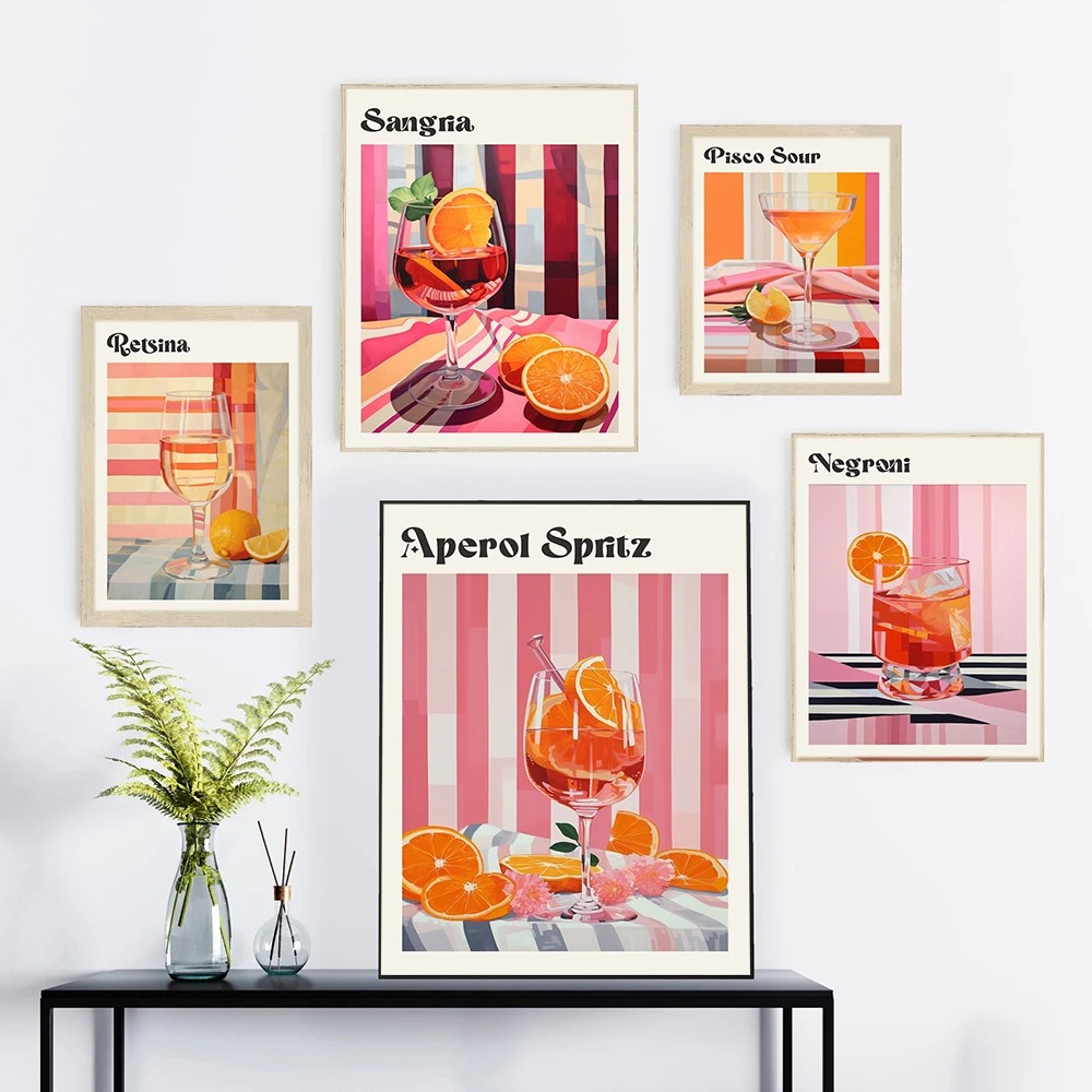 Home Decor Shop - ملصقات وطباعات كرتونية لعصير الفواكه وأبرول