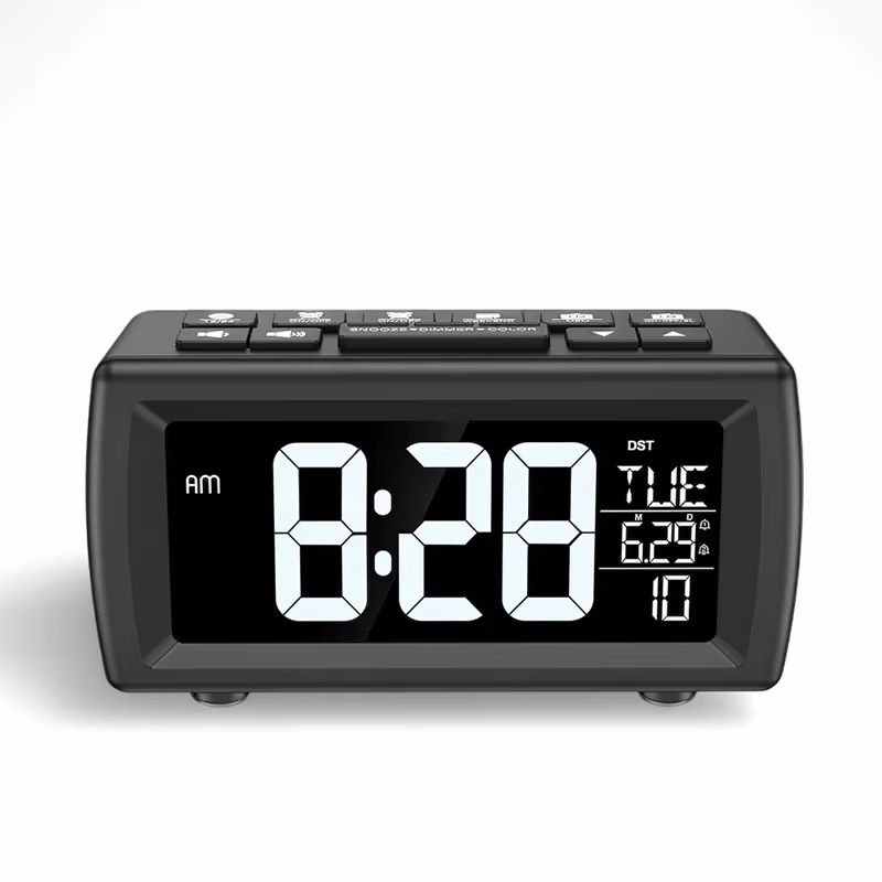 Vintage Alarm Clock - ساعة منبه رقمية بتصميم عتيق مع