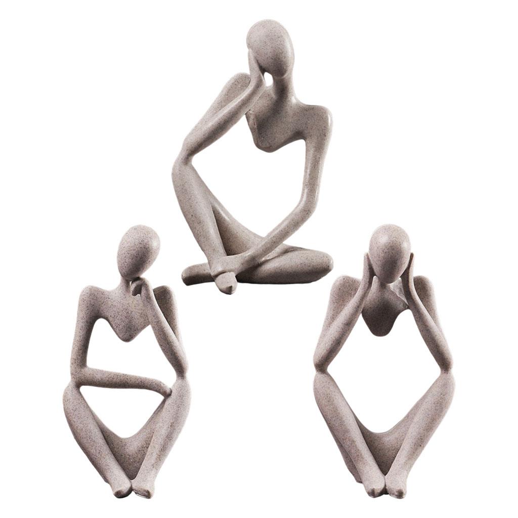 Abstract Sculpture Resin - الشمال مجردة المفكر تمثال الراتنج تمثال