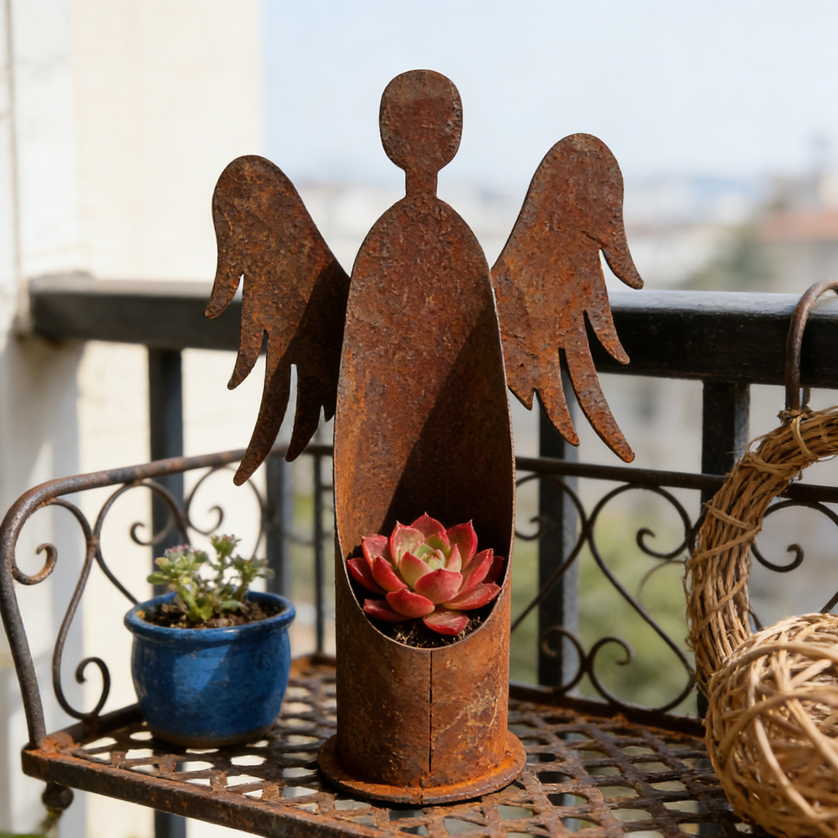 تمثال حديقة معدني عتيق الطراز  - مراجعة Home Decor Quirky وسعره