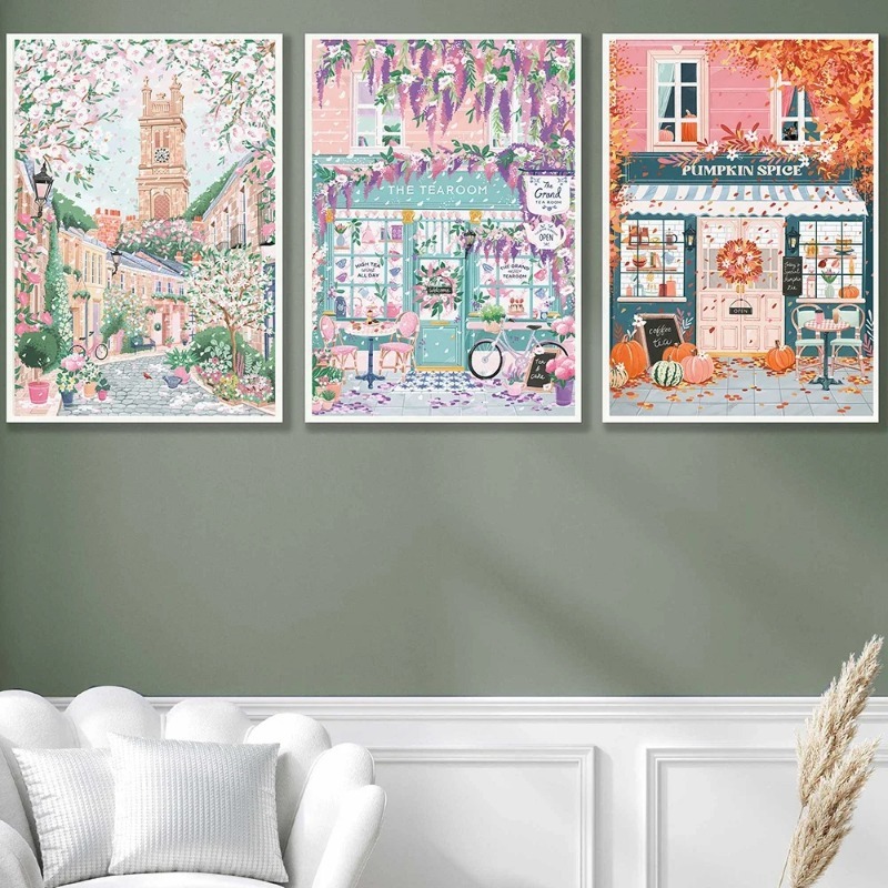 ملصق وطباعة فنية لرحلات باريس  - مراجعة Home Decor London وسعره