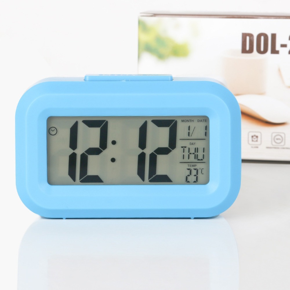 شاشة الكريستال السائل المنبه ا - مراجعة Vintage Alarm Clock وسعره