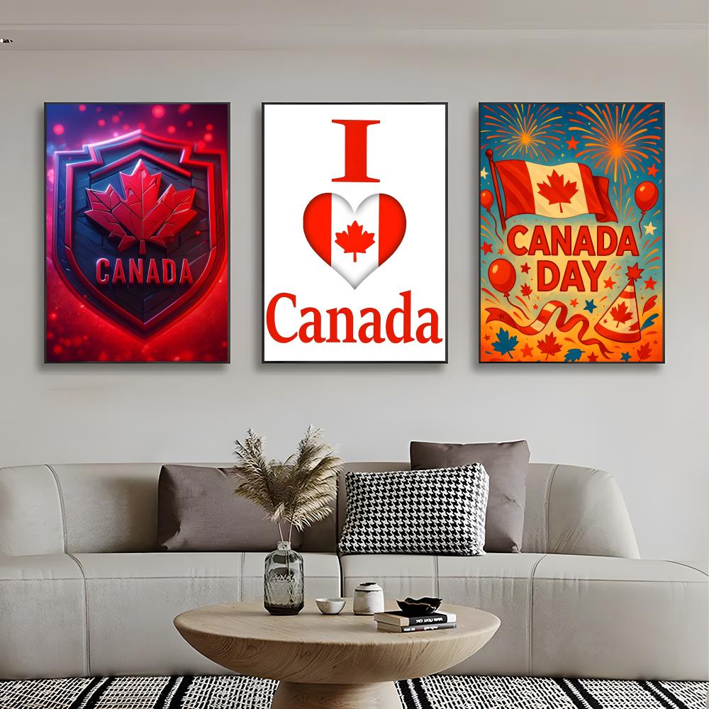 ملصق ليوم كندا، طباعة فنية جدا - مراجعة Home Decor Canada وسعره