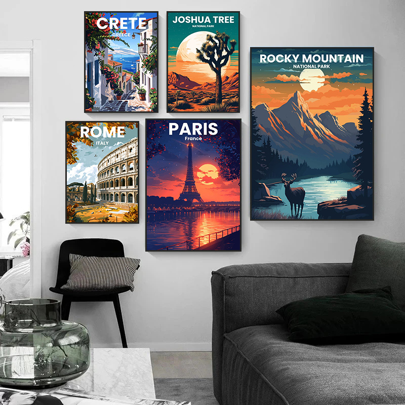مدن السفر الحديثة سانتوريني رو - مراجعة Home Decor London وسعره