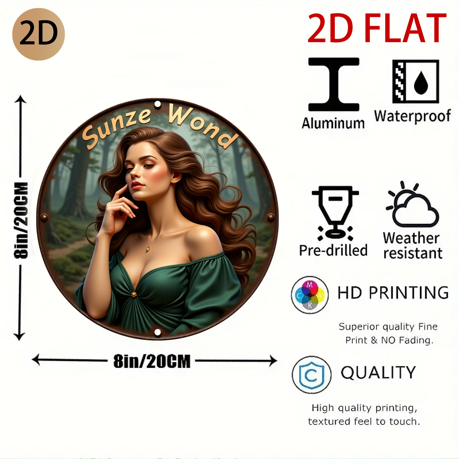 ديكور جداري فني بتصميم معدني أ - مراجعة Home Decor Logo Design وسعره