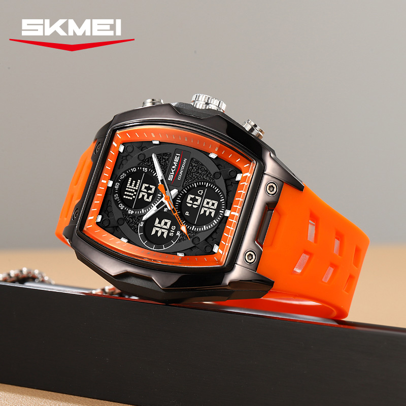 ساعة SKMEI 2601 الجديدة للرجال - مراجعة Vintage Alarm Clock وسعره