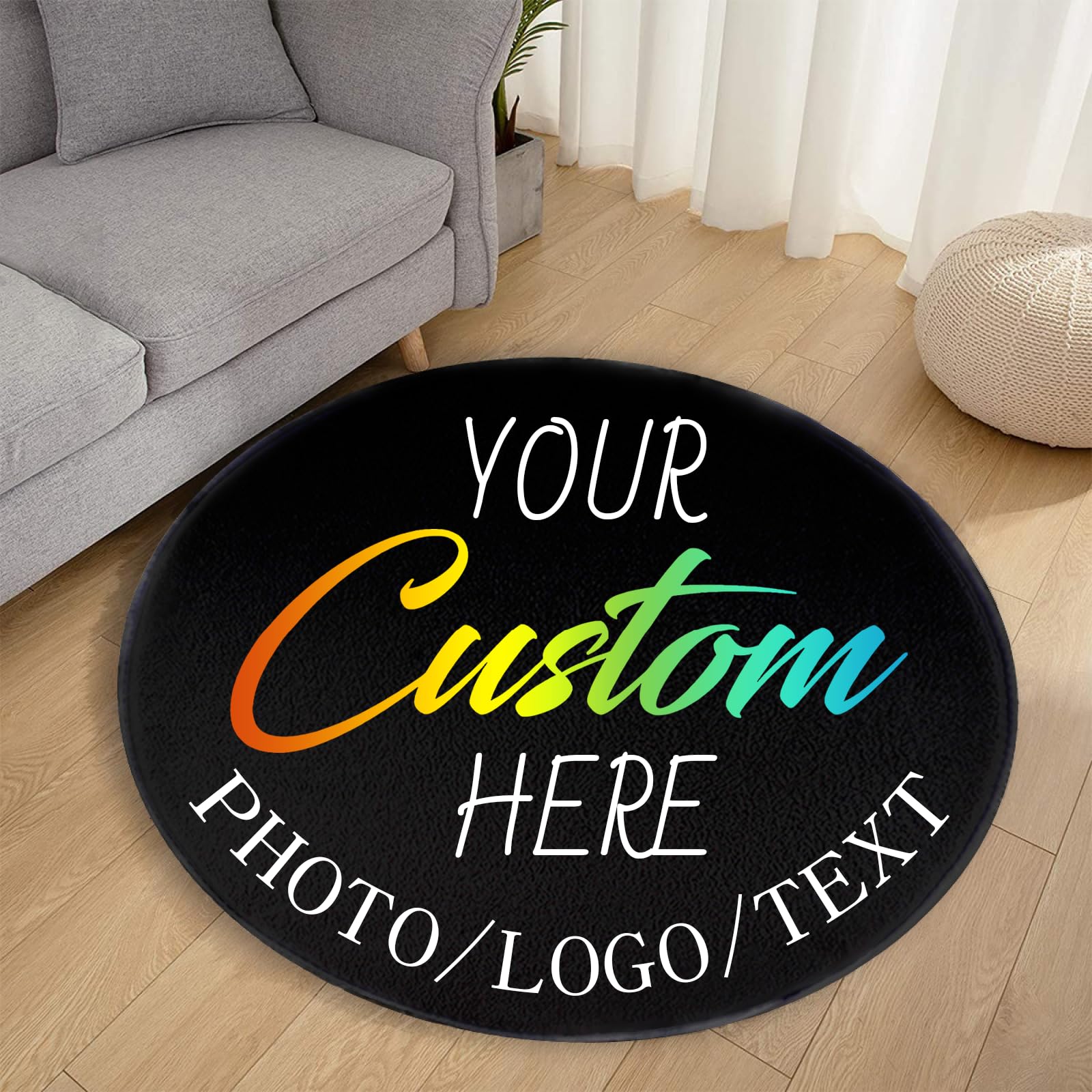 1 قطعة سجادة مخصصة تصميمك فيلم - مراجعة Home Decor Logo Design وسعره