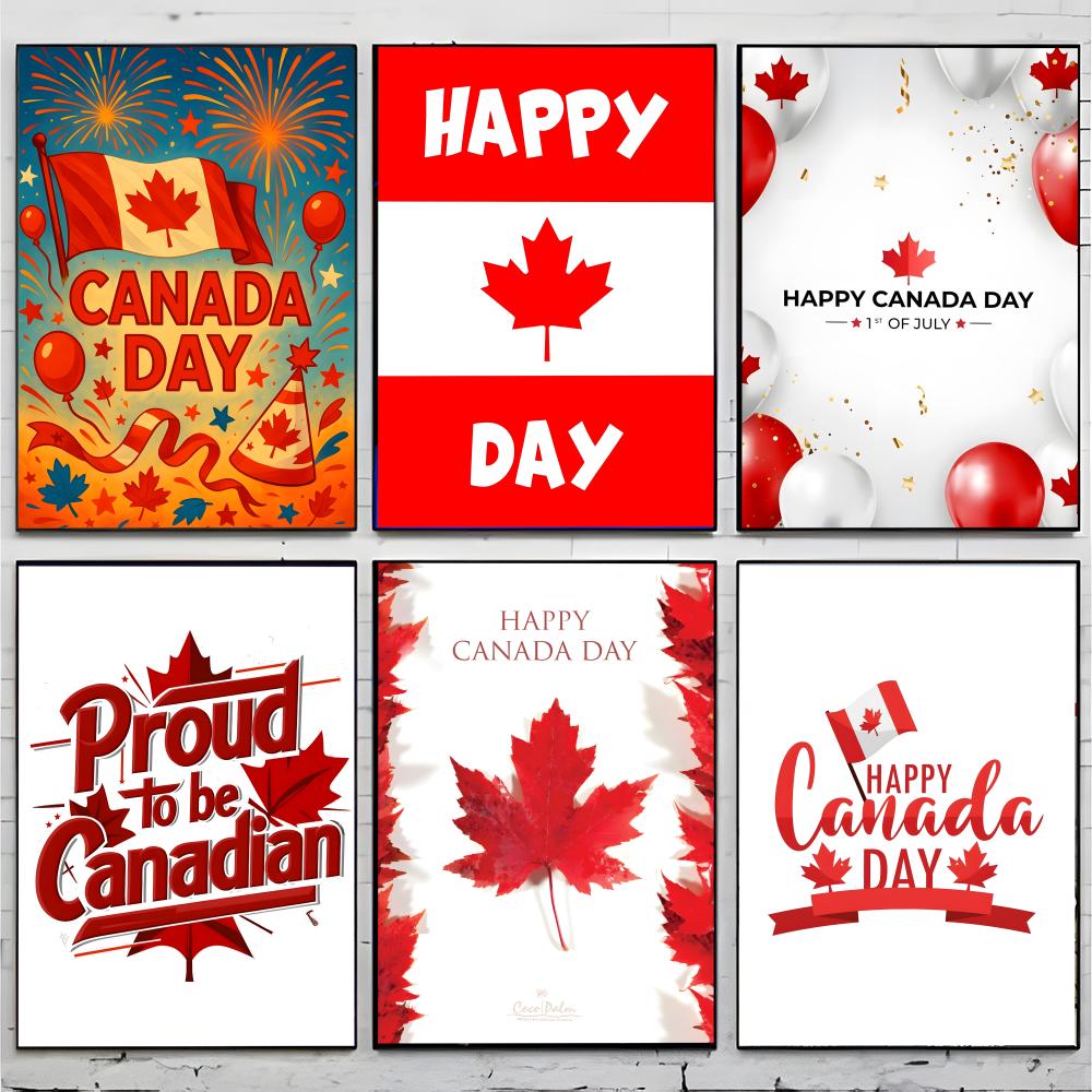 ملصق عيد كندا الاحتفالي في كند - مراجعة Home Decor Canada وسعره