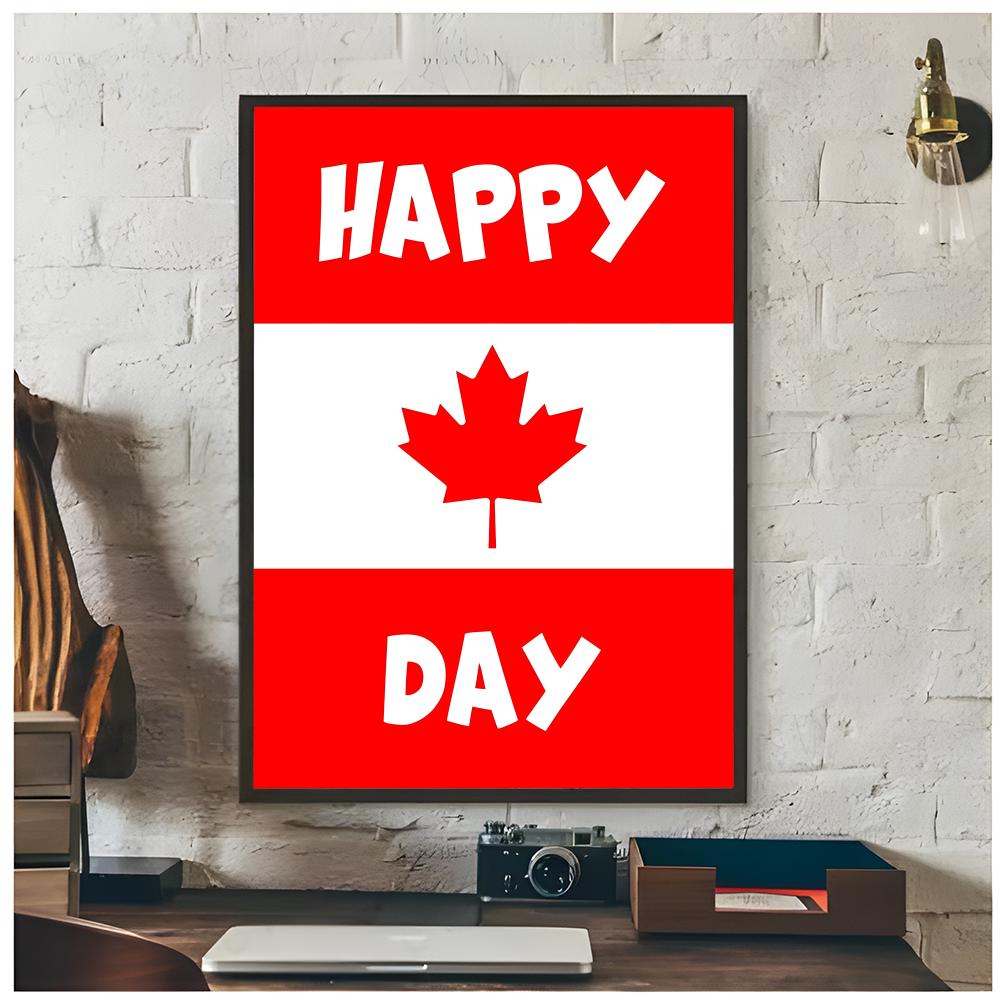 ملصق عيد كندا الاحتفالي في كند - مراجعة Home Decor Canada وسعره