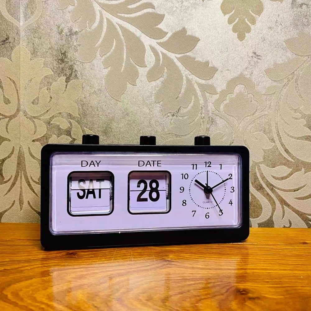 ساعة تقويم إلكترونية بتقليب ال - مراجعة Vintage Alarm Clock وسعره