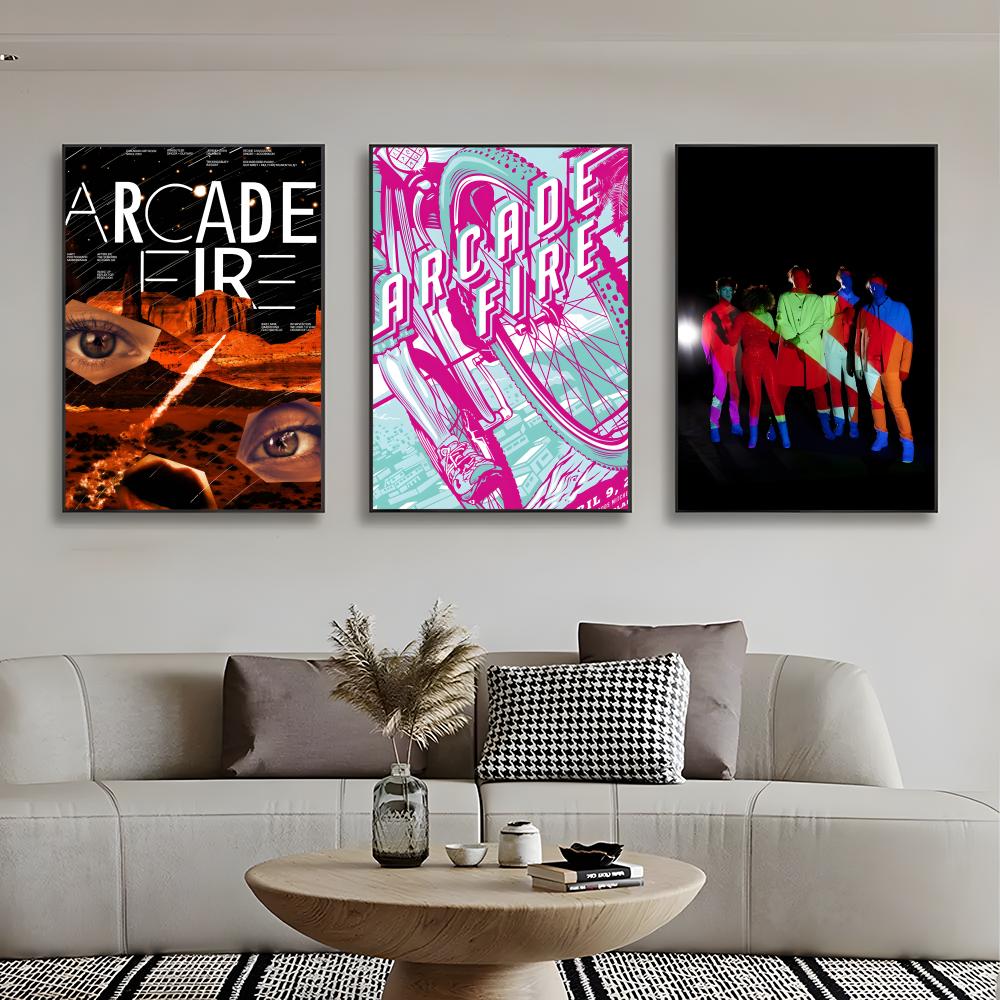ملصق فني جداري لفرقة الروك الك - مراجعة Home Decor Canada وسعره