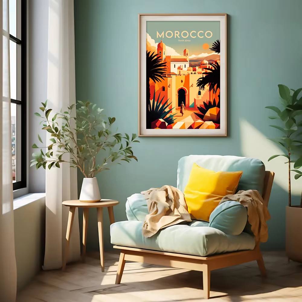ملصق فني عتيق لمهرجان الخريف ب - مراجعة Home Decor Shop وسعره