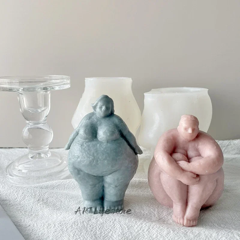 قالب شموع سيليكون تجريدي شمالي - مراجعة Abstract Sculpture Resin وسعره