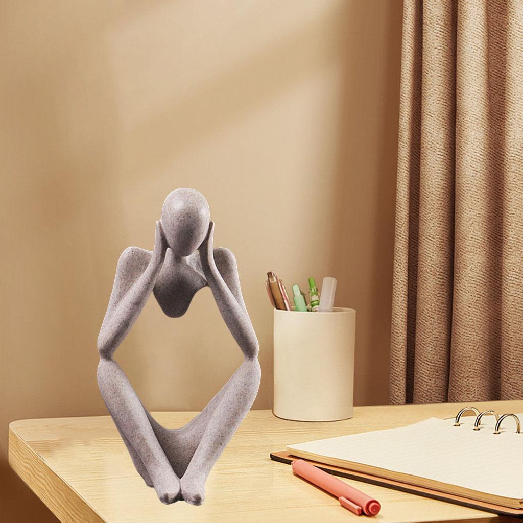 الشمال مجردة المفكر تمثال الرا - مراجعة Abstract Sculpture Resin وسعره