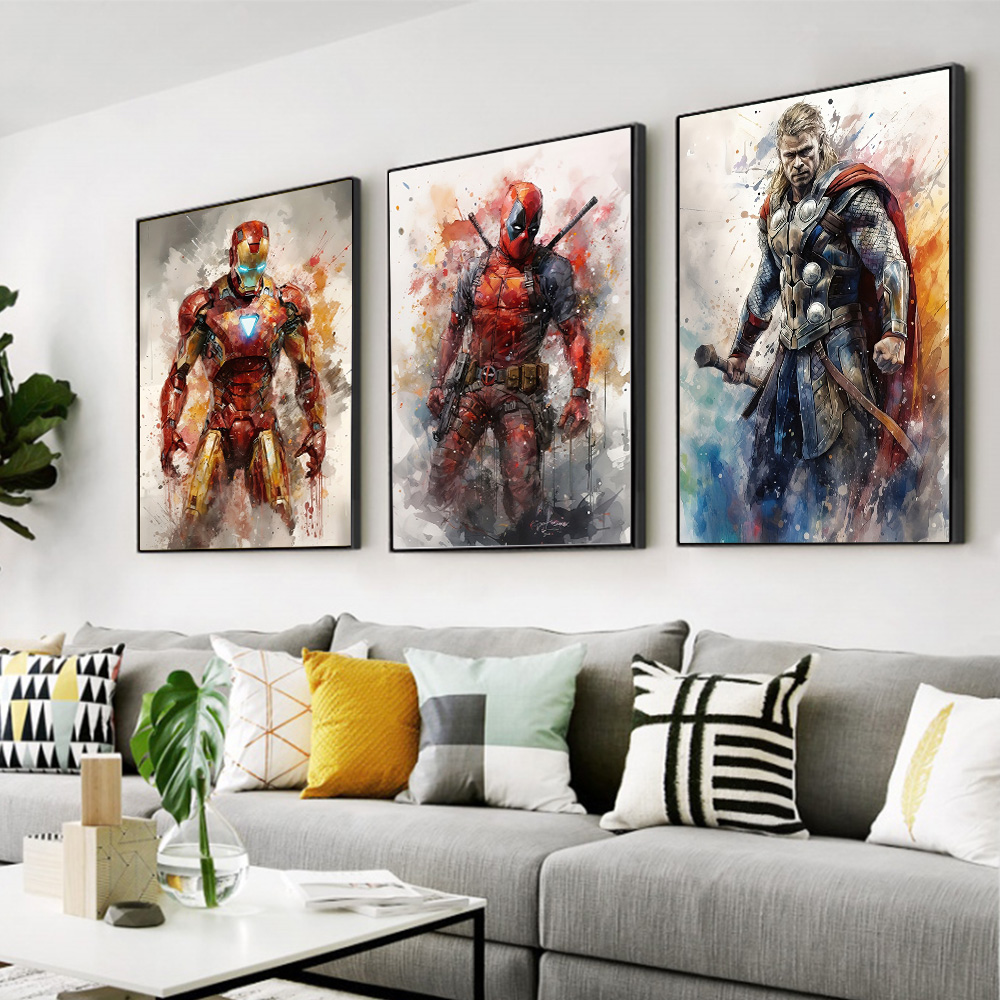 لوحة فنية جدارية بدون إطار من  - مراجعة Home Decor Disney وسعره