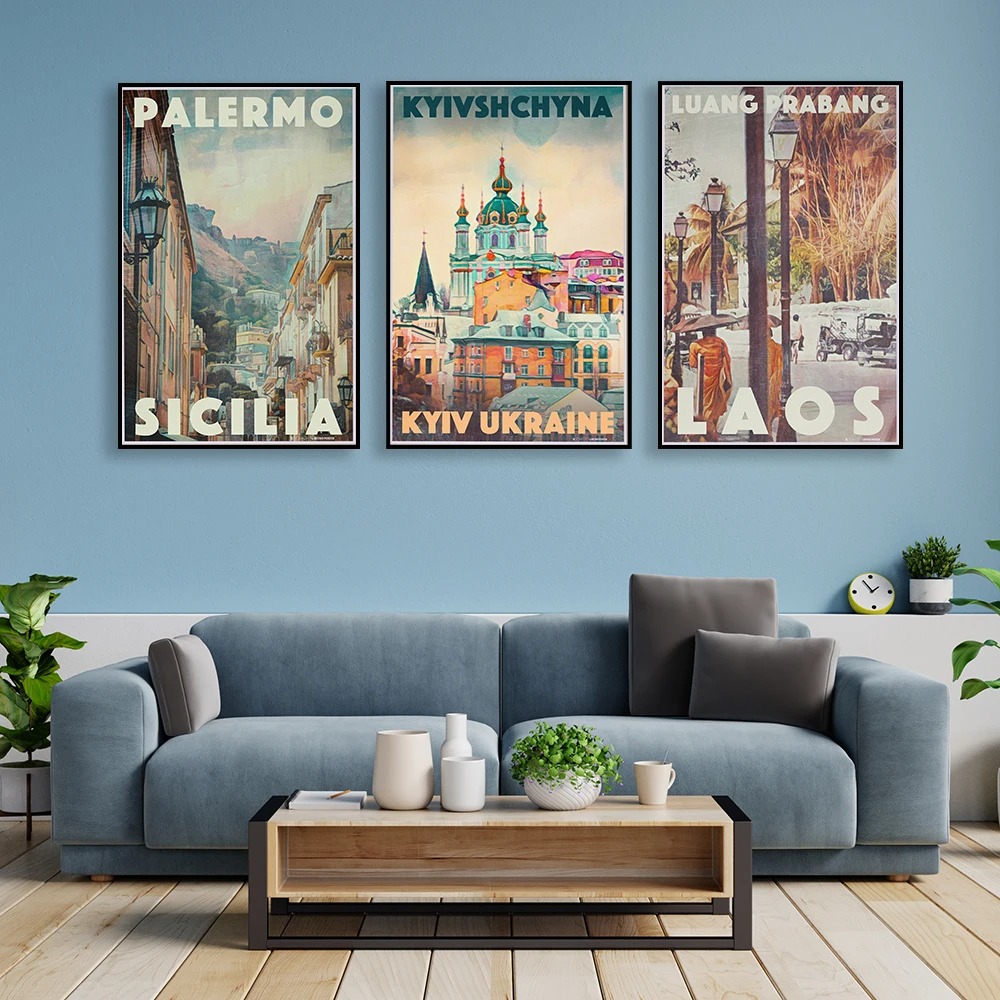 لوحة قماشية للسفر لديكور المنز - مراجعة Home Decor Yerevan وسعره