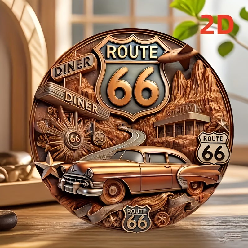 واحد 2D ريترو مسطح رقم. 66 شعا - مراجعة Home Decor Logo Design وسعره