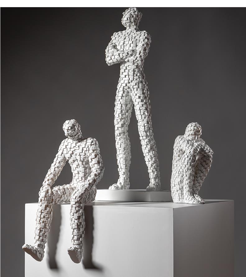 تماثيل فسيفسائية، منحوتات فنية - مراجعة Abstract Sculpture Resin وسعره